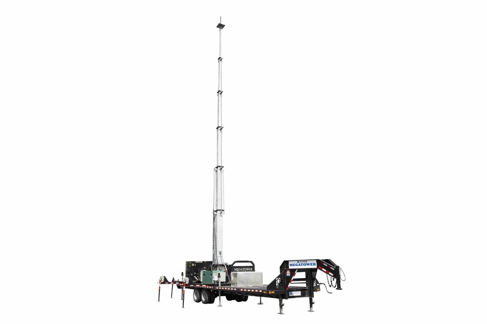 112′ Hydraulic Megatower™ Mast – 33′ Trailer